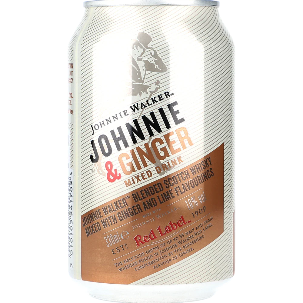 Johnnie Walker Premix Johnnie Walker &GingerAle