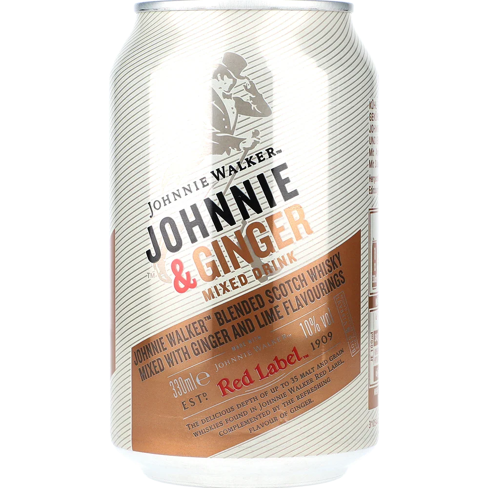 Johnnie Walker Premix Johnnie Walker &GingerAle