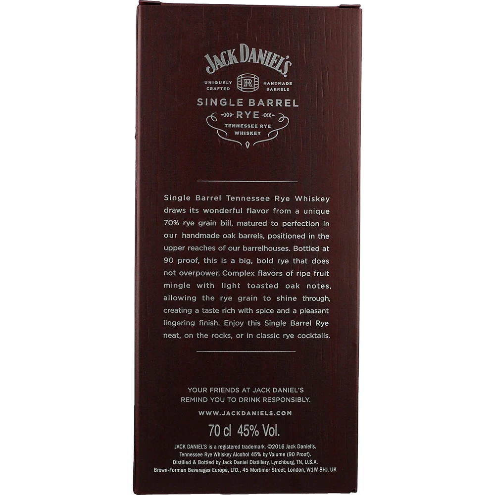 Jack Daniel's Single Barrel Rye
