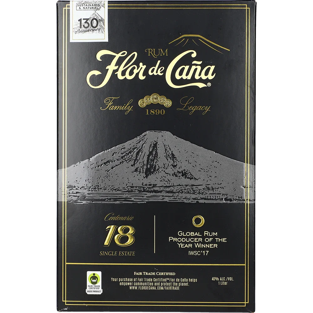 Flor de Caña Centenario Gold 18y