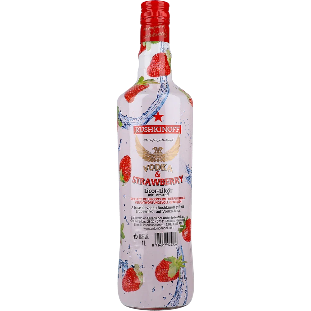 Rushkinoff Vodka & Jordbær