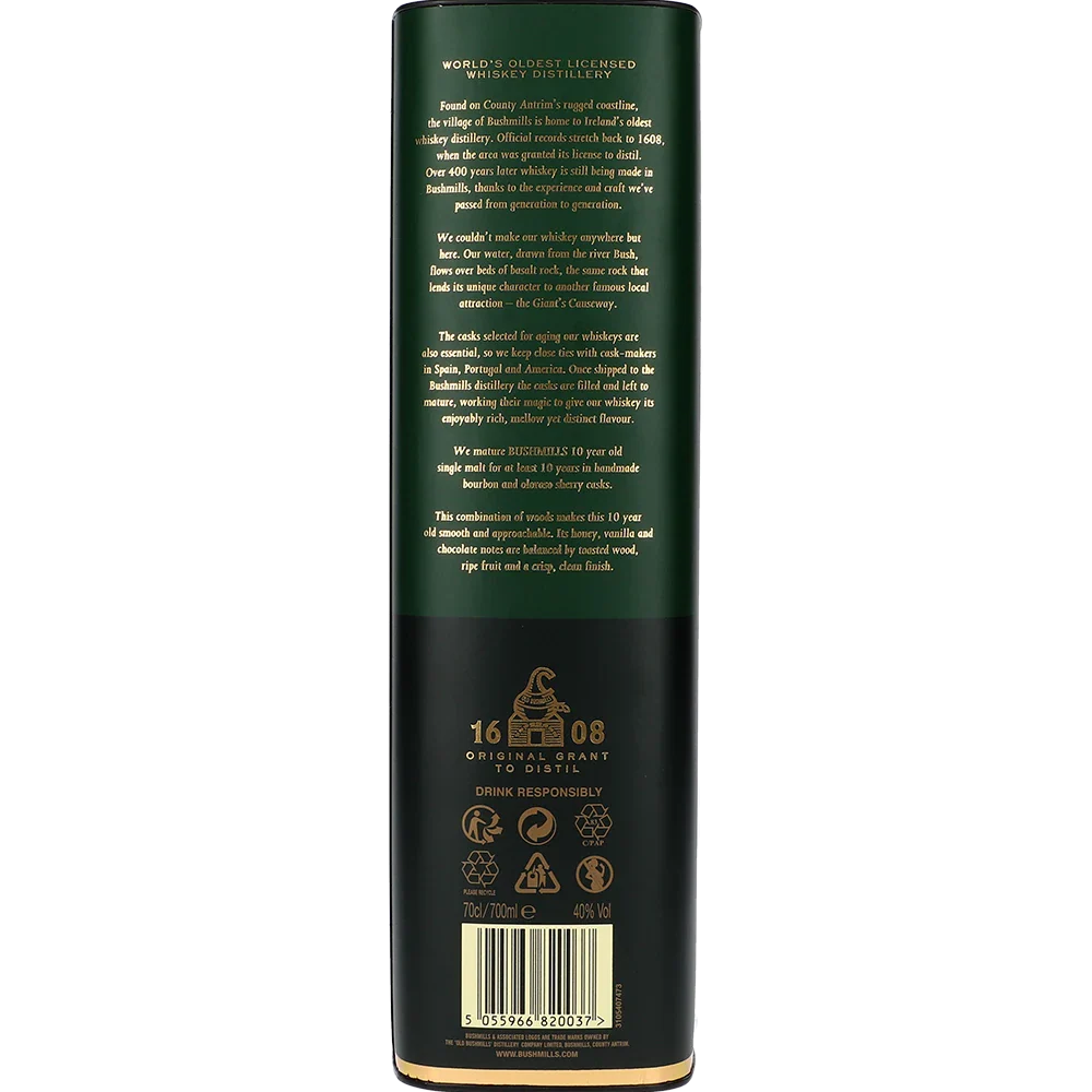 Bushmills 10y