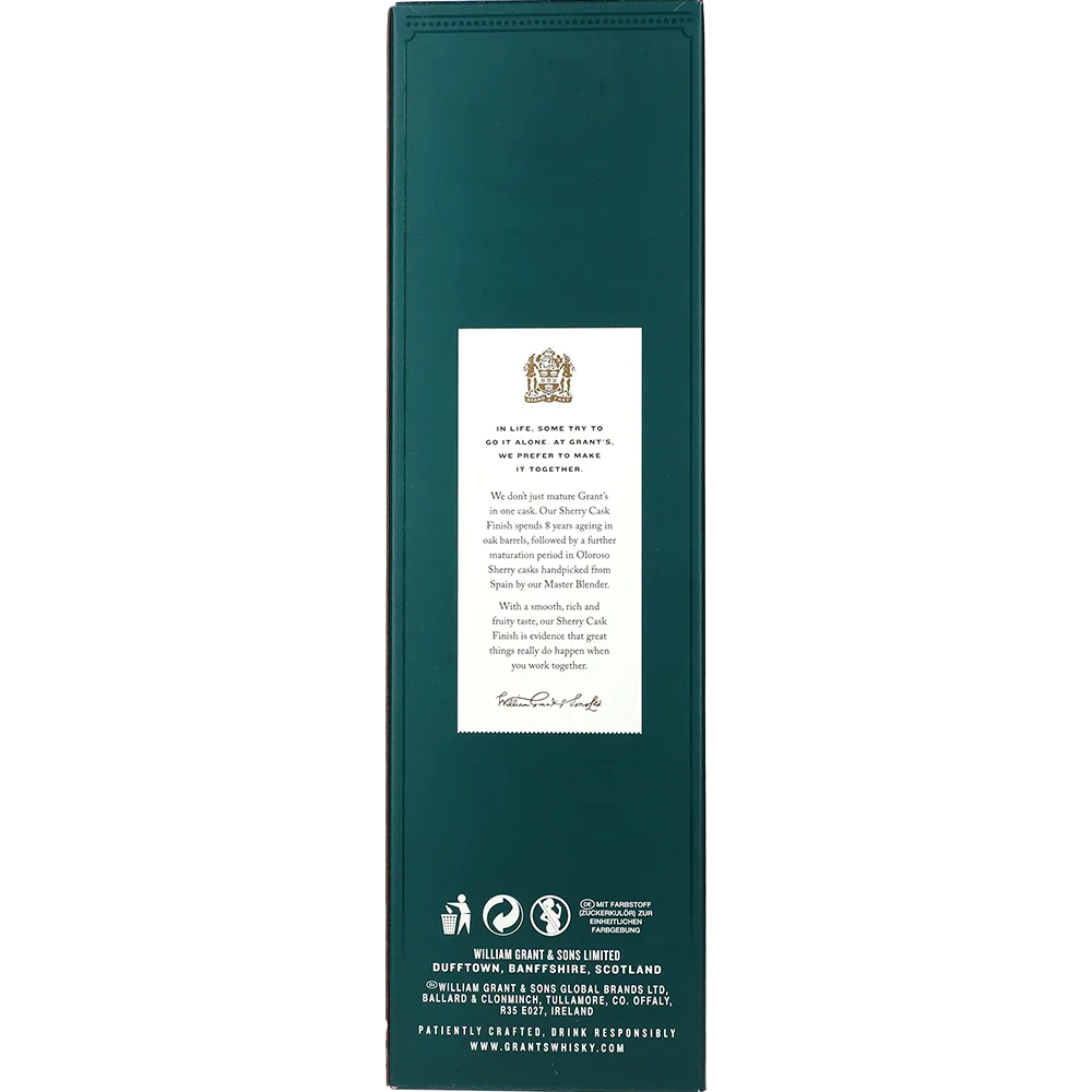 Grant's Sherry Cask Finish 8y