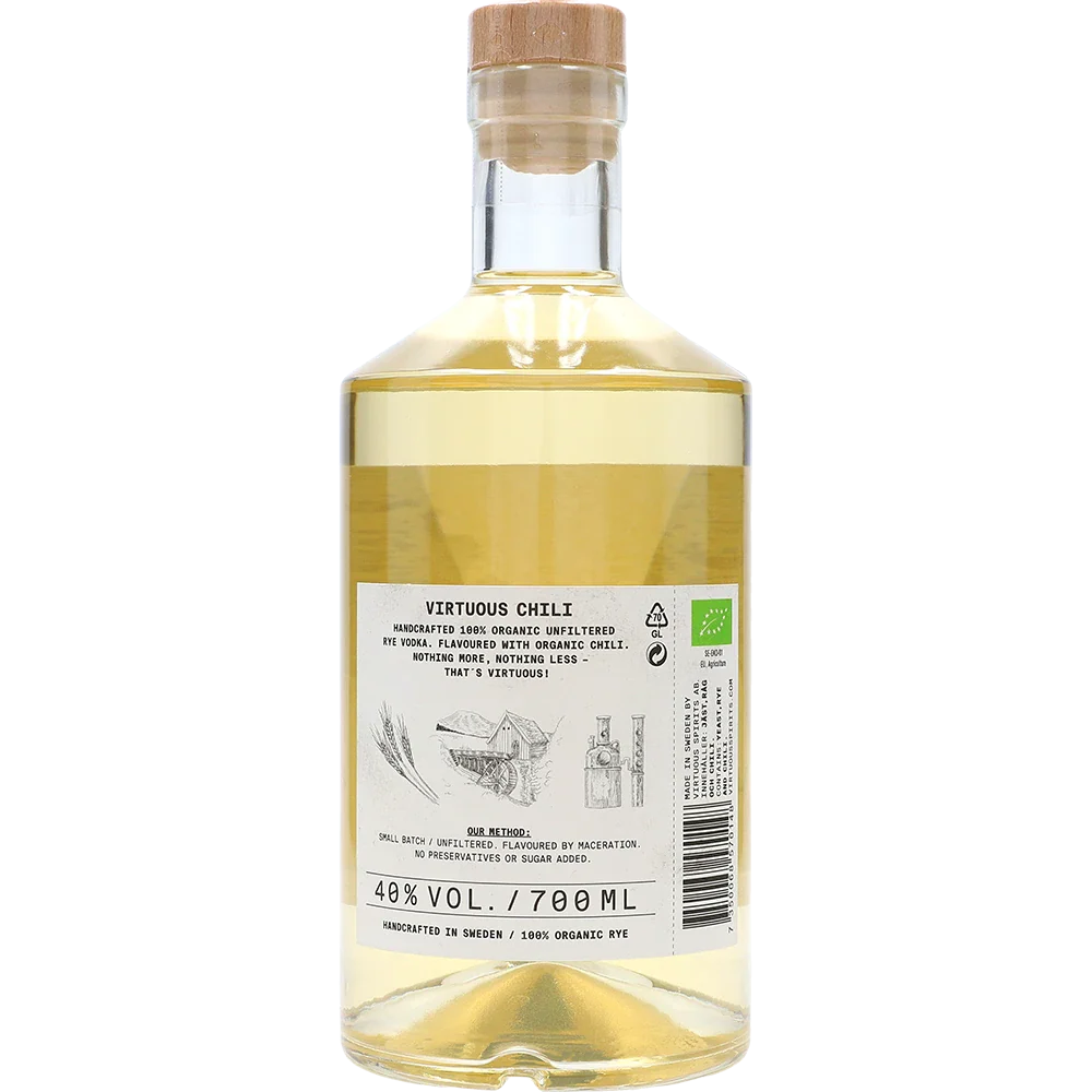 Virtuous by Nature Chili Vodka
