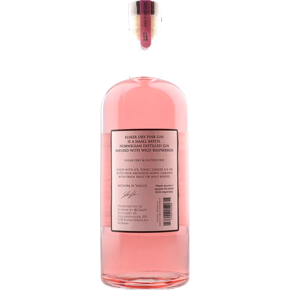 Elsker Dry Pink Gin
