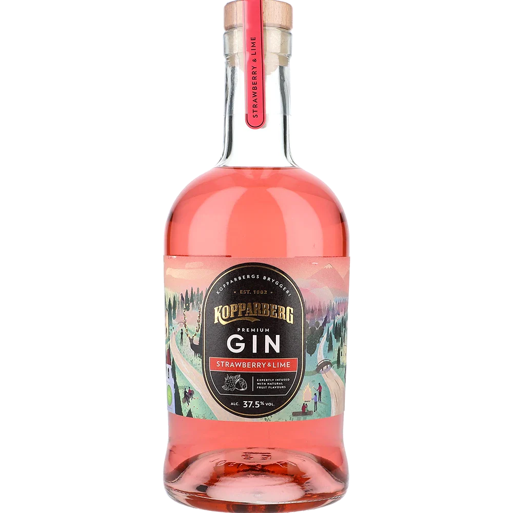 Kopparberg Gin Jordbær & Lime