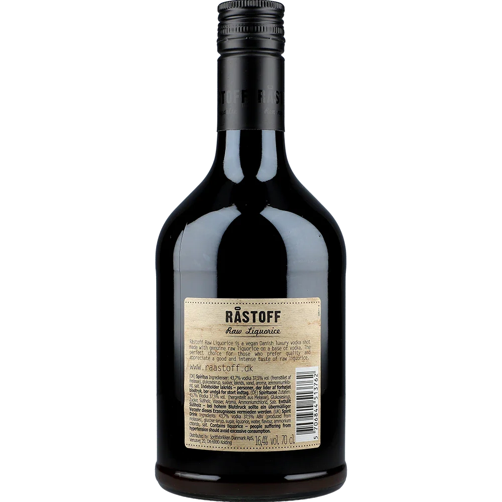 Råstoff Rå Lakrids
