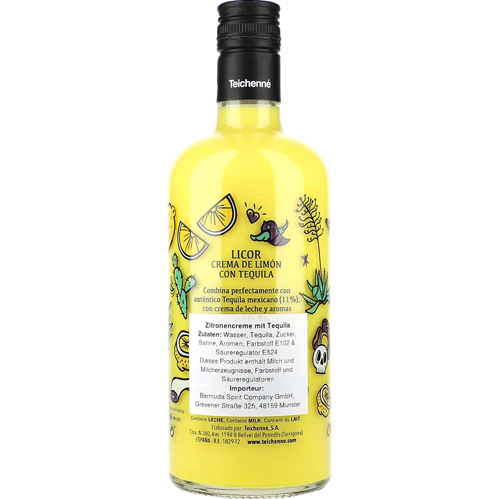 Teichenne Tequilacreme med citron