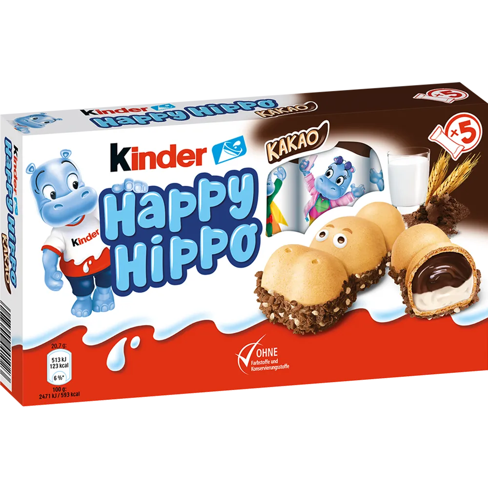 Ferrero Kinder Happy Hippo Kakao