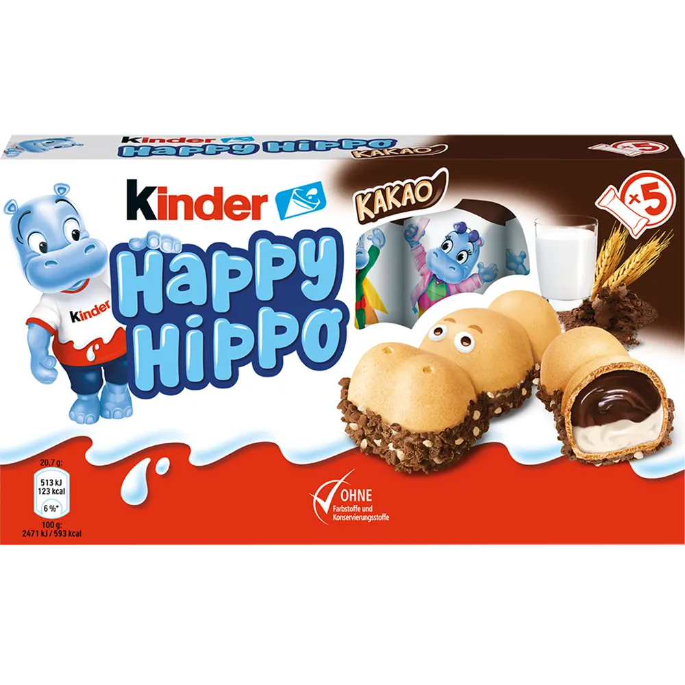 Ferrero Kinder Happy Hippo Kakao