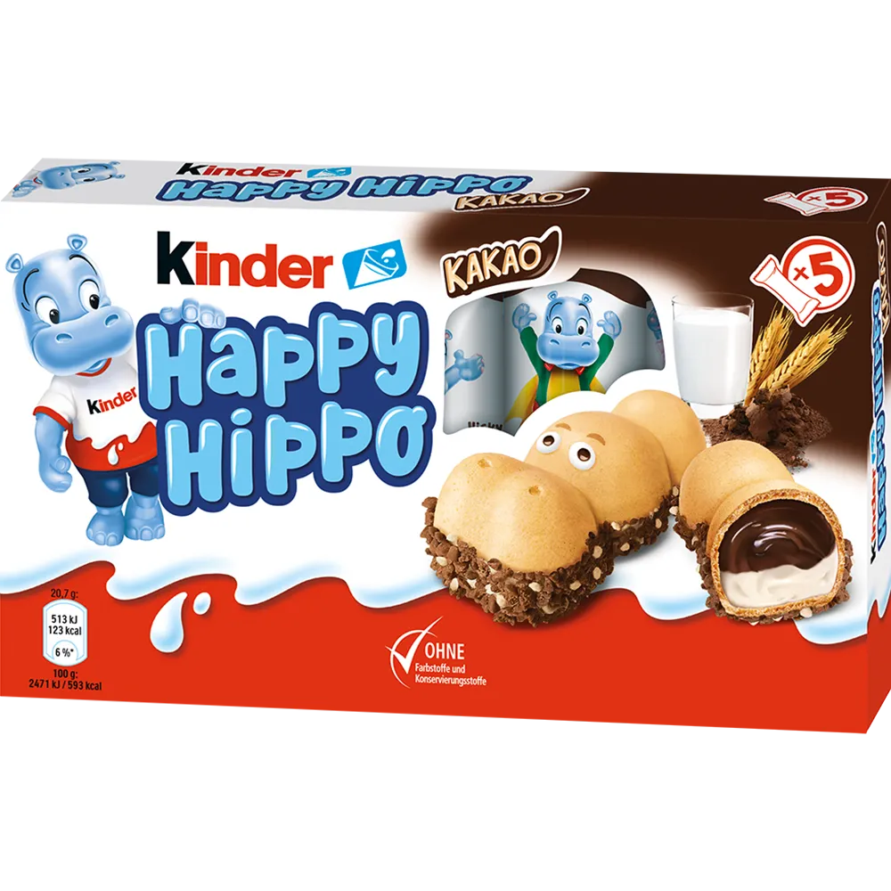 Ferrero Kinder Happy Hippo Kakao