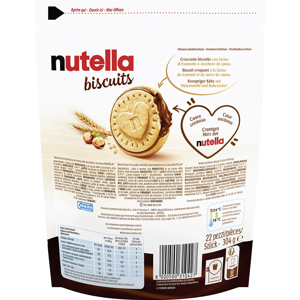 Ferrero Nutella-kex