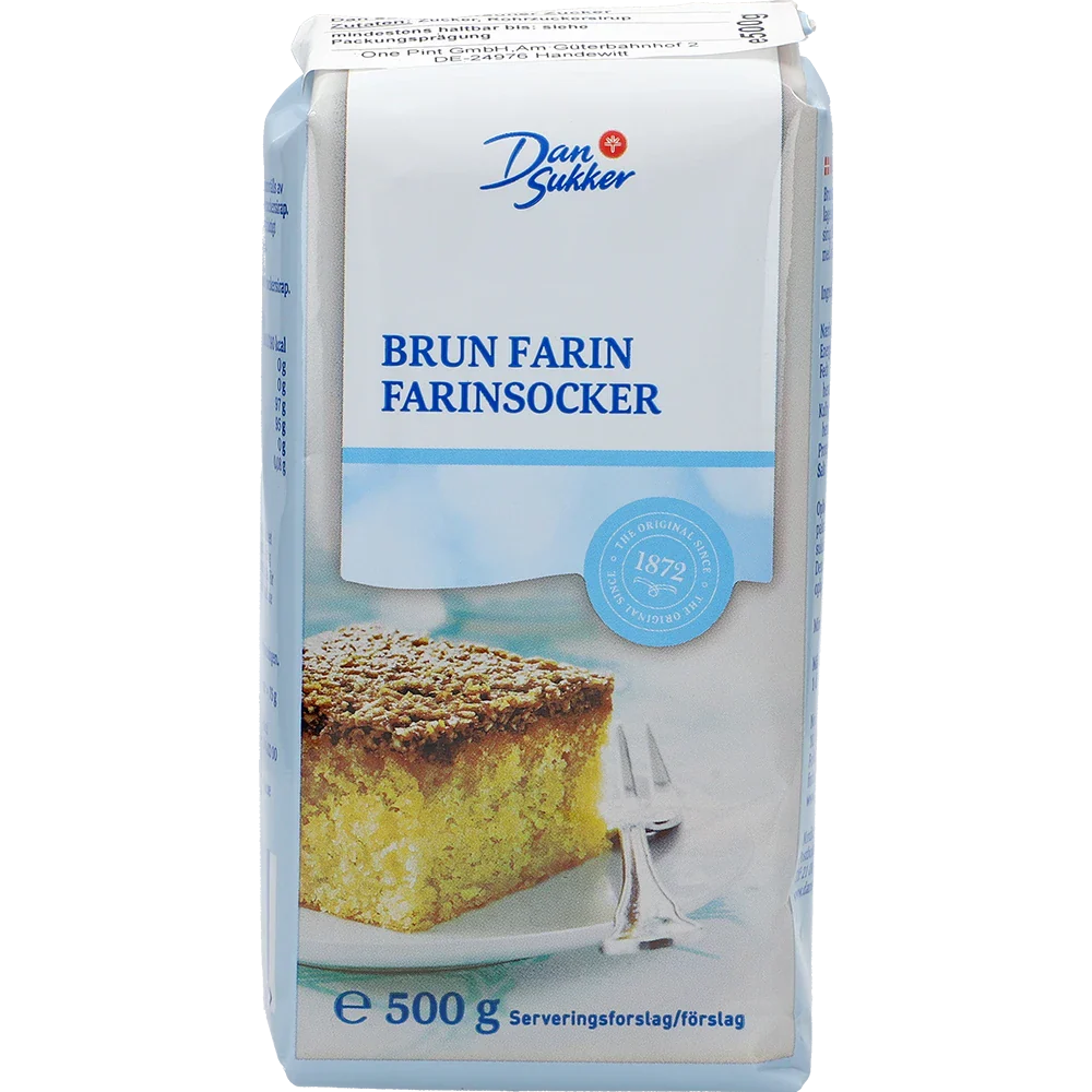 Dansukker brauner Zucker