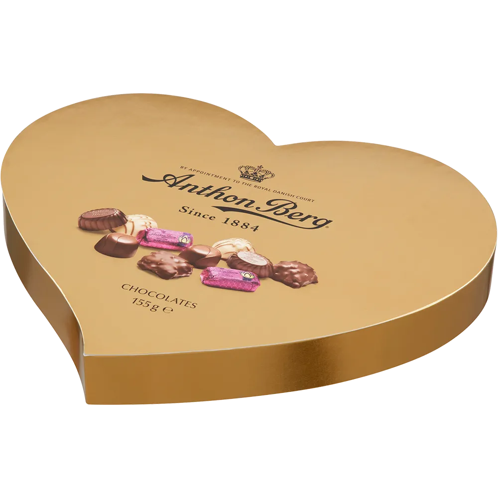 Anthon Berg Luxury Gold Heart
