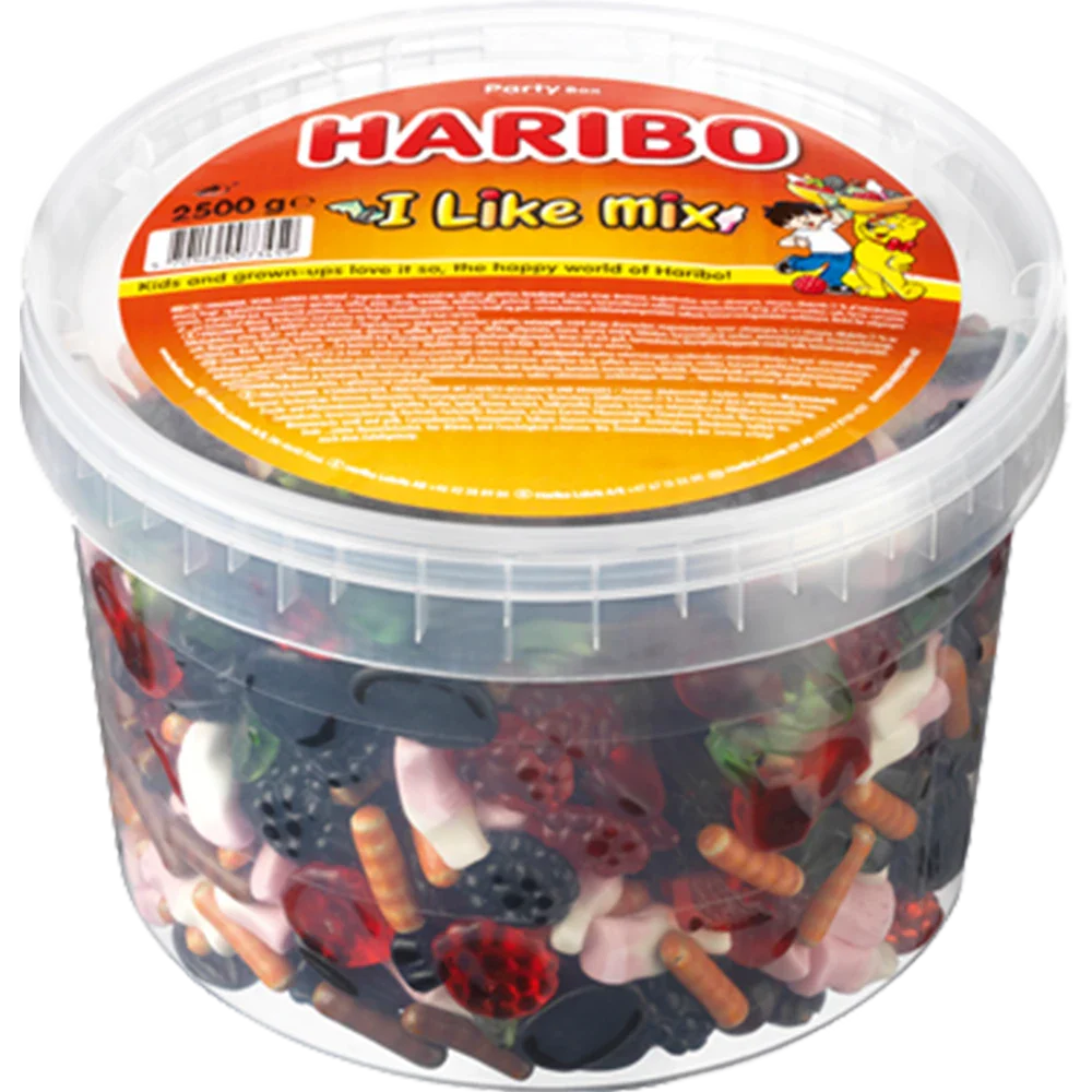 Haribo DK I Like Mix 2,5 kg DS