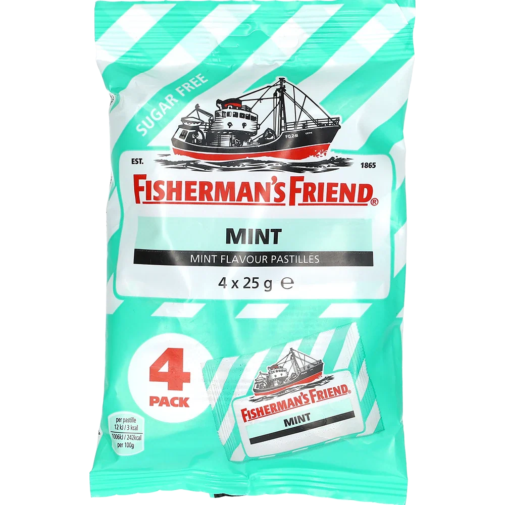 Fisherman's Friend Mint s. sukker