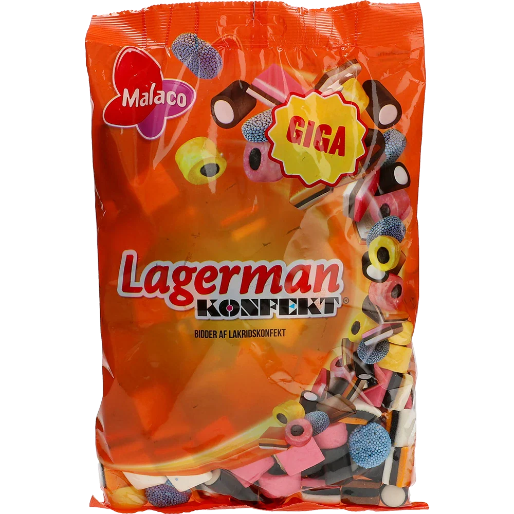 Malaco Lagerman Lakritz Konfekt