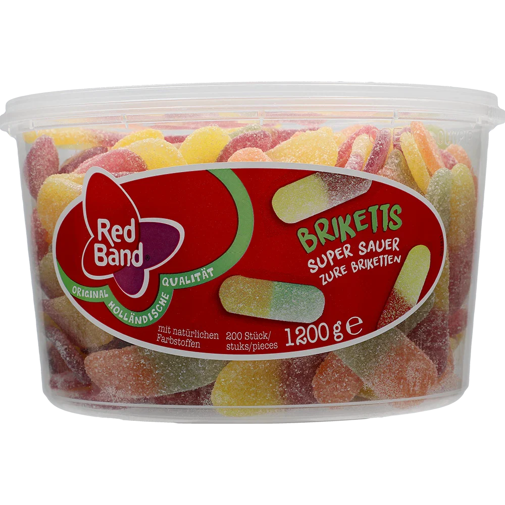 Red Band Briketts super sauer