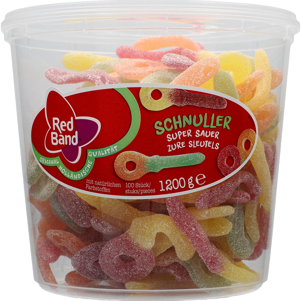 Red Band Schnuller super sauer