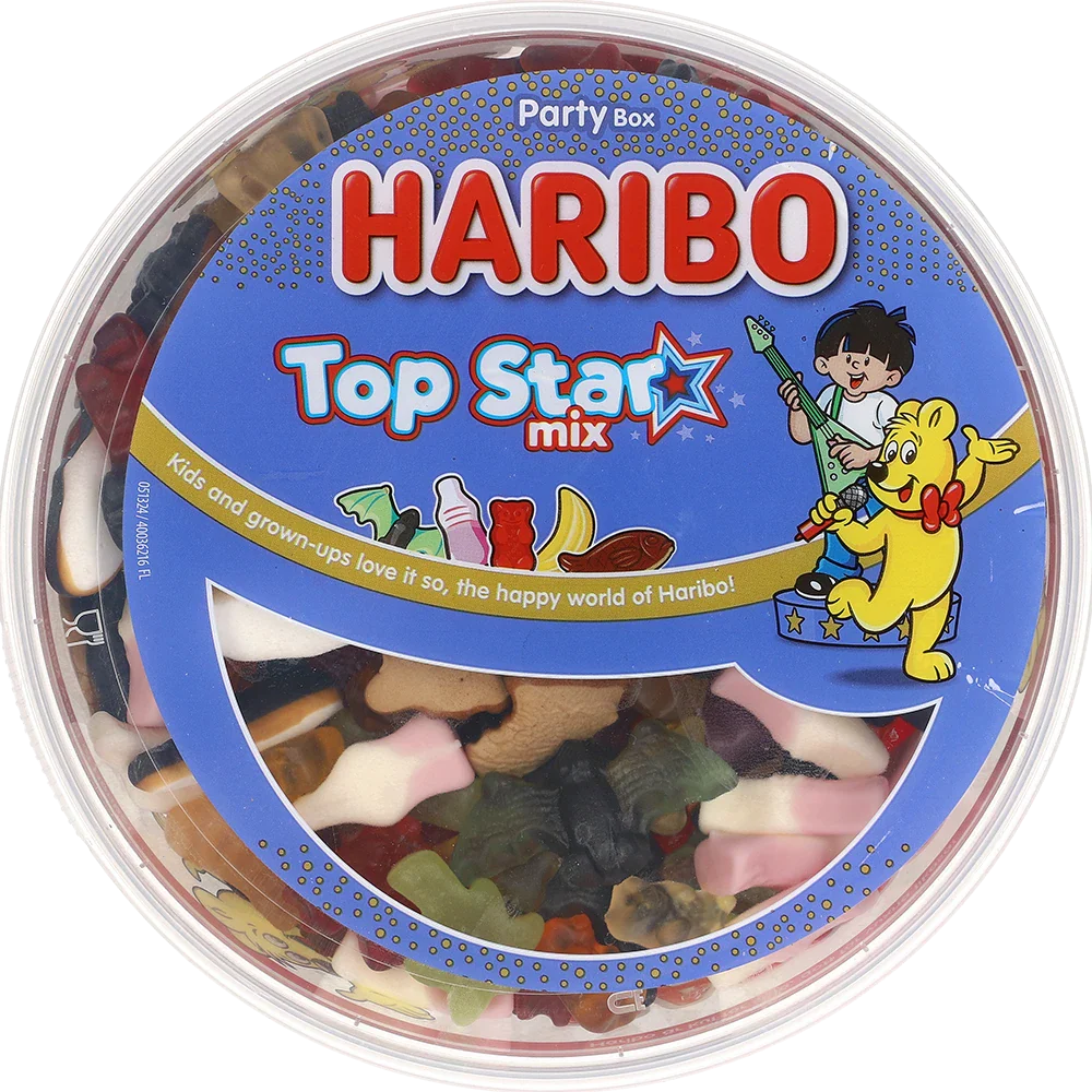 Haribo DK Top Star Mix