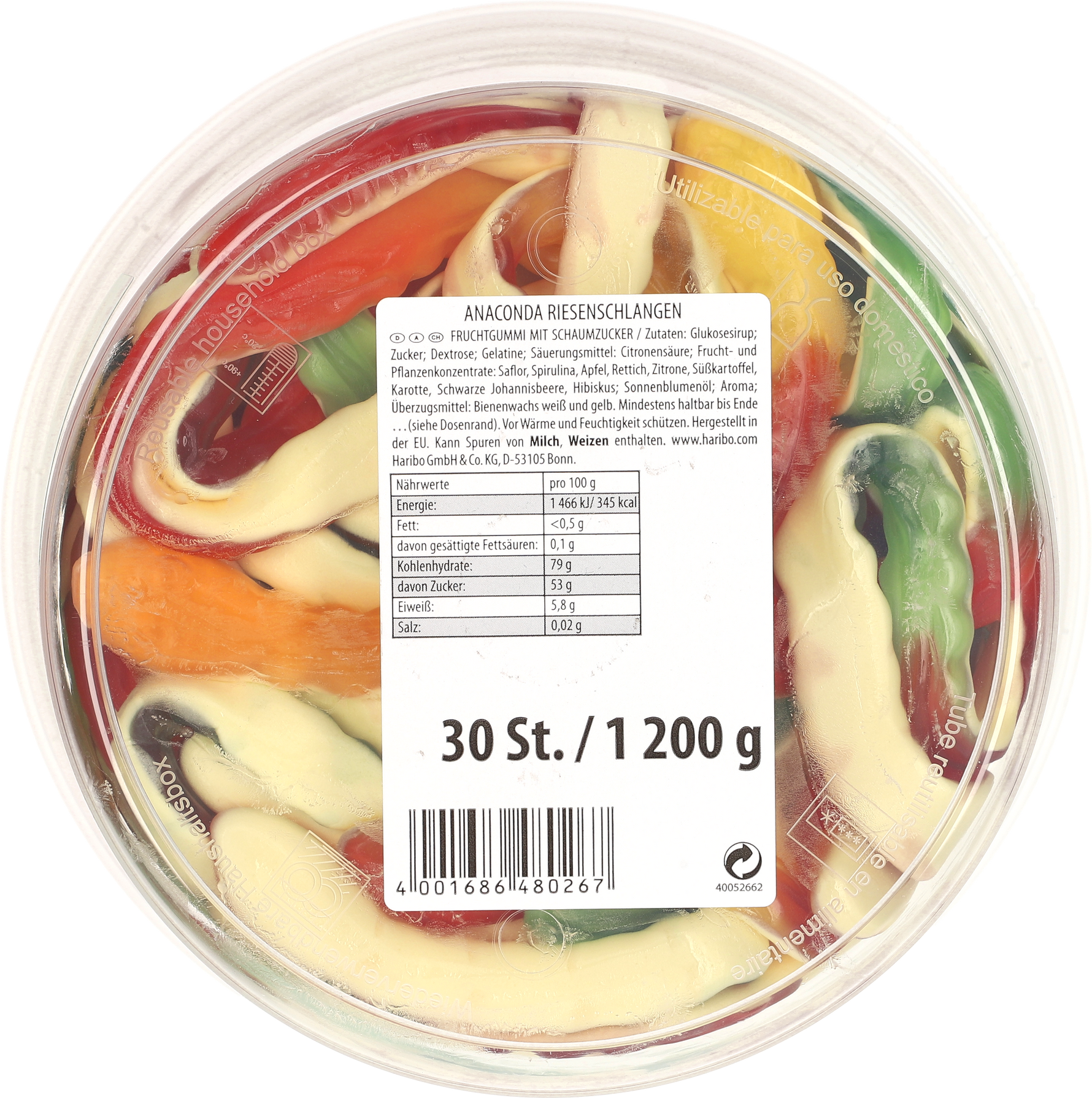 Haribo DE Riesenschlangen