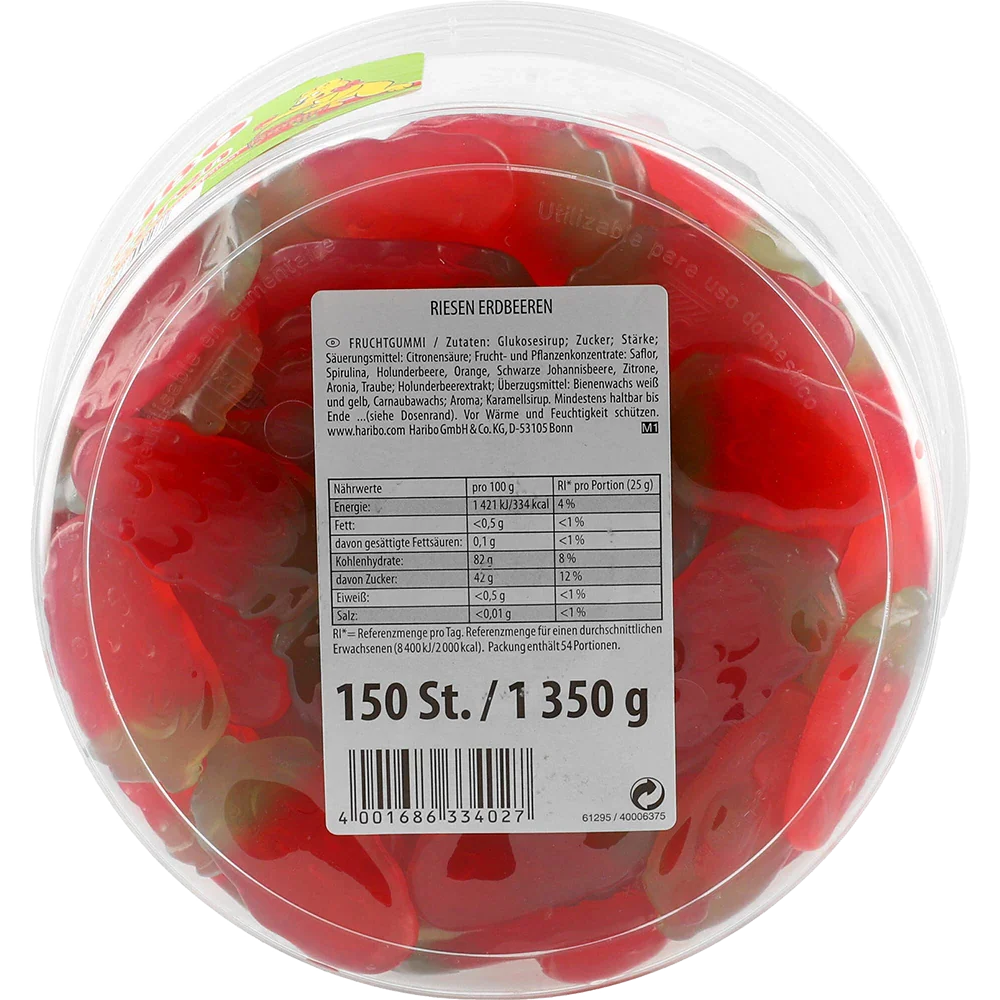 Haribo DE Riesen Erdbeeren