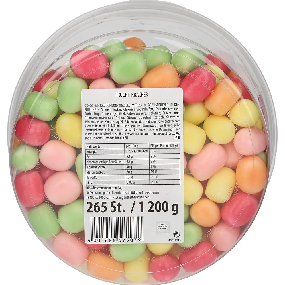 Haribo DE Maoam Kracher Frucht