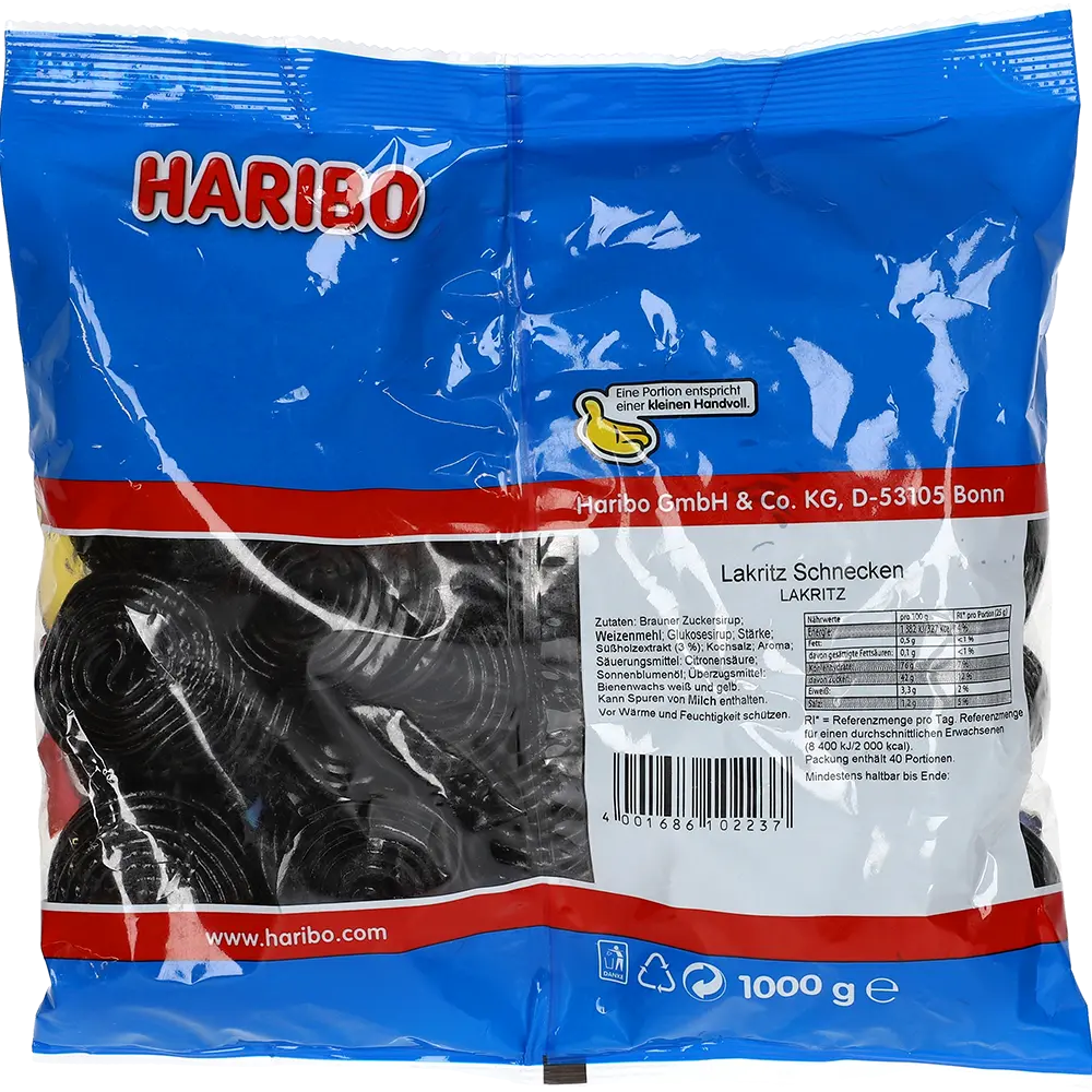 Haribo DE Lakritz Schnecken