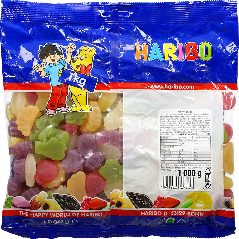 Haribo DE Tropi Frutti