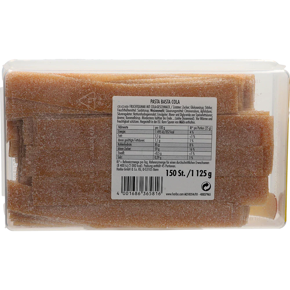 Haribo DE Pasta Basta Cola Sour