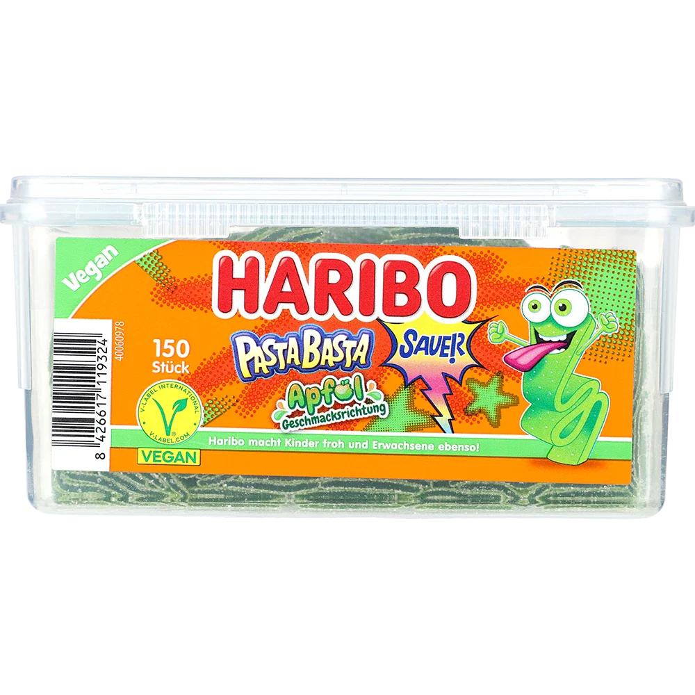 Haribo DE Pasta Basta Apfel Sour