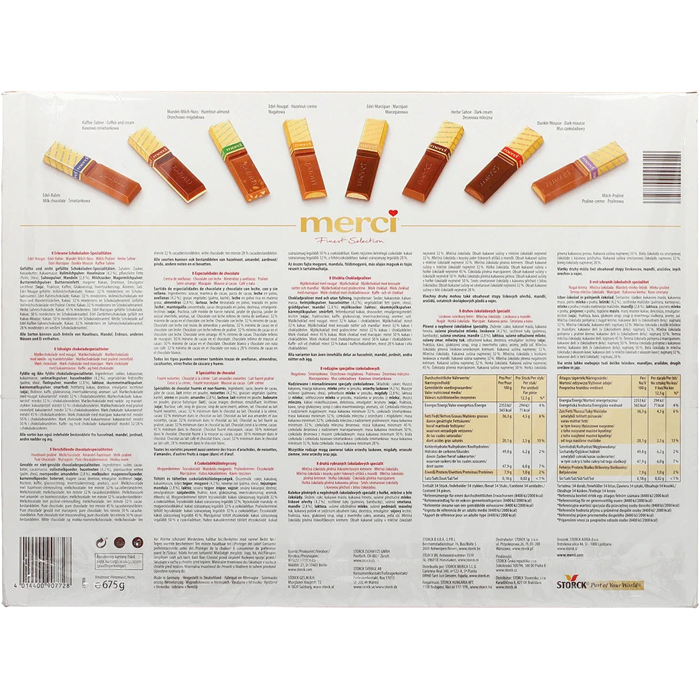 Storck merci Finest Selection Große Vielfalt