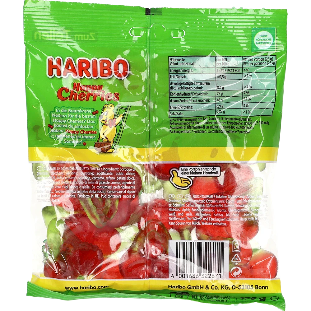 Haribo DE Happy Cherries