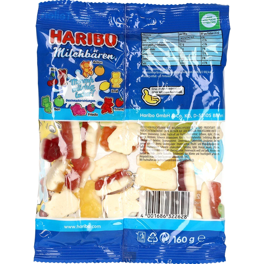Haribo DE Milchbären