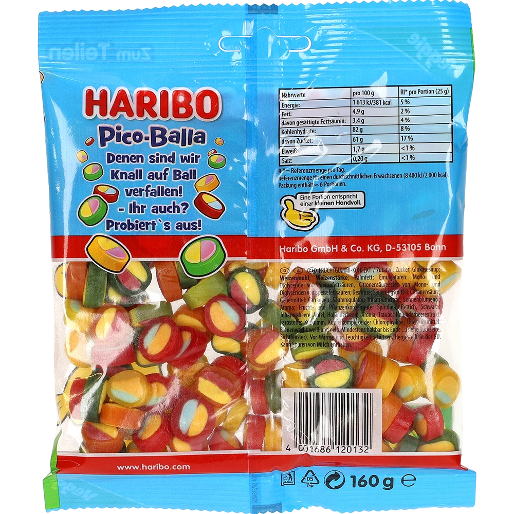 Haribo DE Pico-Balla