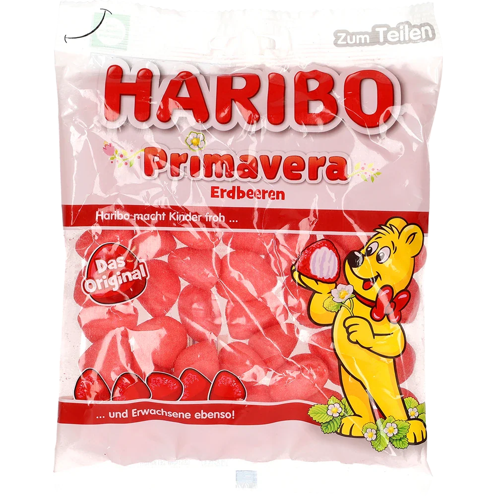 Haribo DE Primavera Jordbær