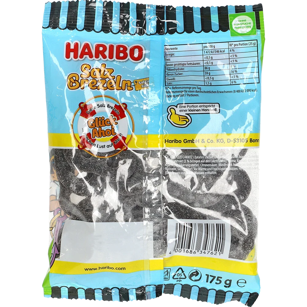 Haribo DE Salte Pretzels
