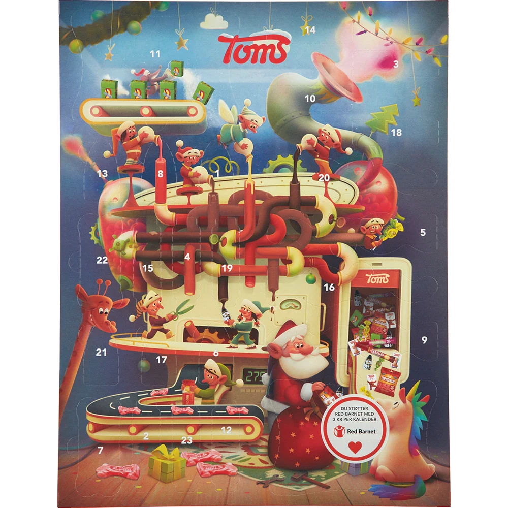 Toms Julefabrik Kalender