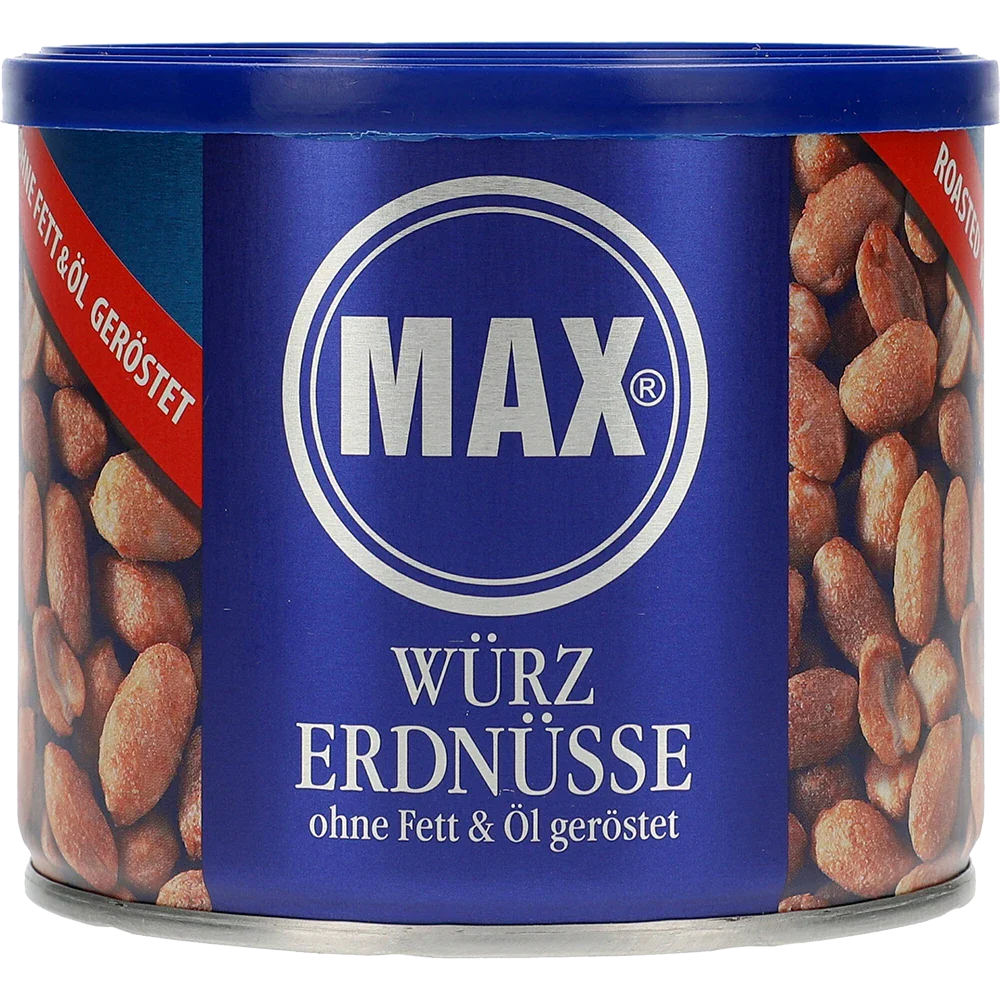 Max Kiene Würz Erdnüsse geröstet ohne Öl