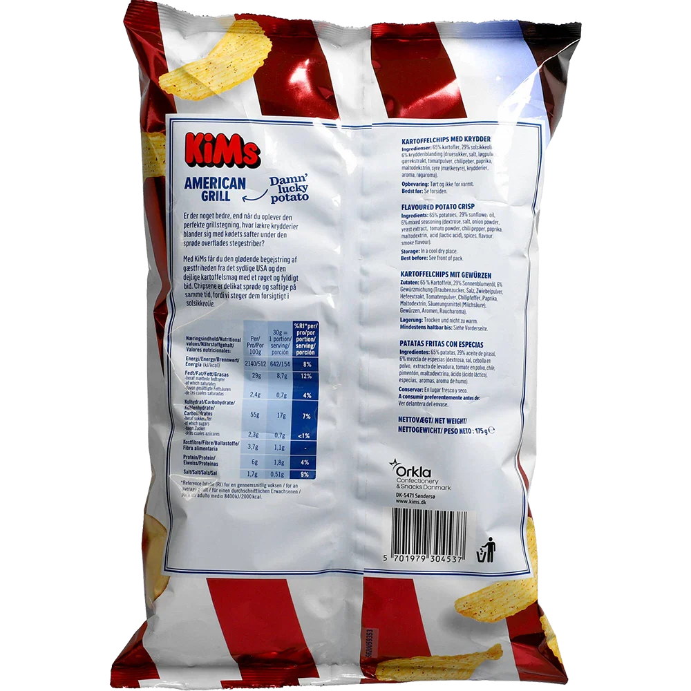 Kims American Grillchips