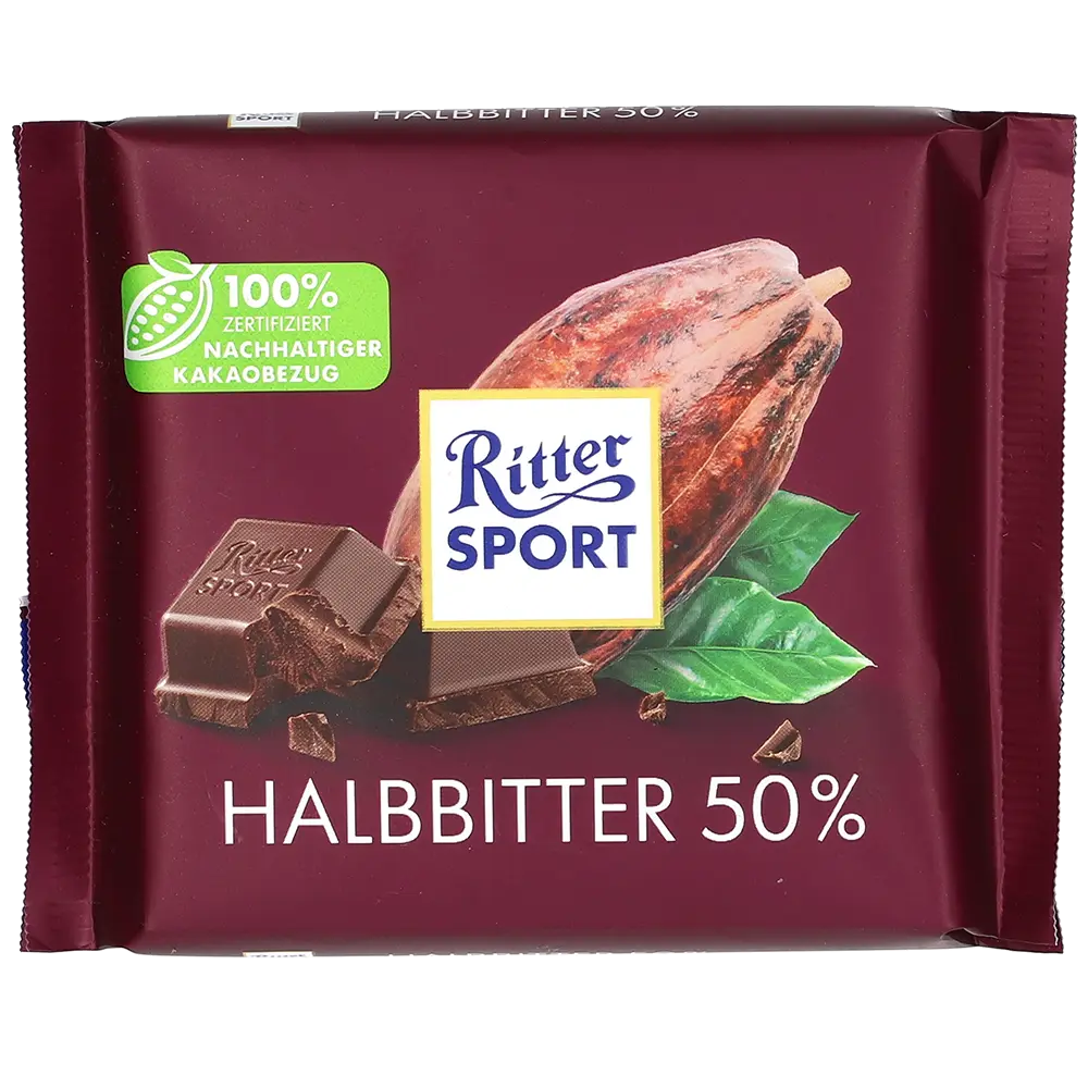 Ritter Sport BV Halbbitter 50%
