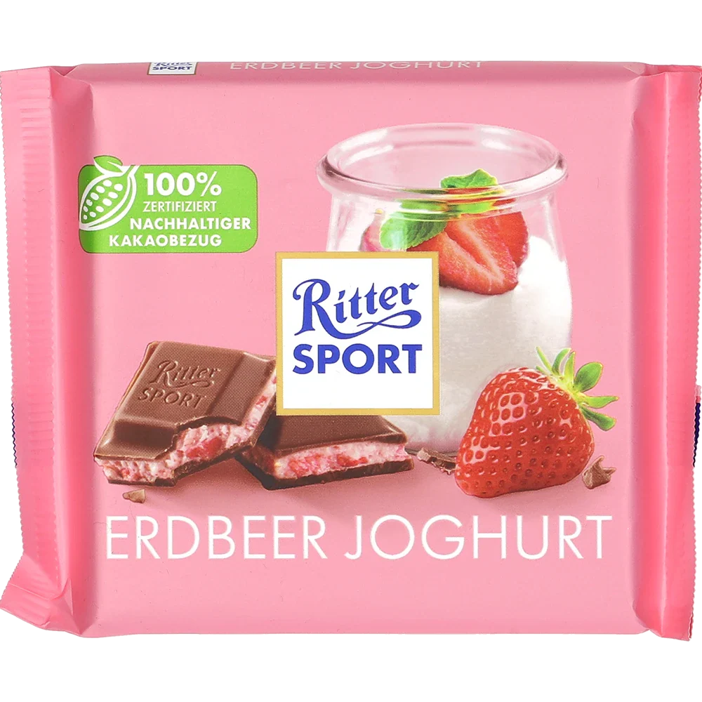 Ritter Sport BV Erdbeer Joghurt
