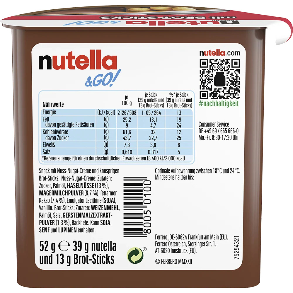 Ferrero Nutella & Go