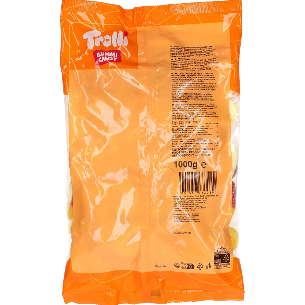 Trolli Pfirsichringe