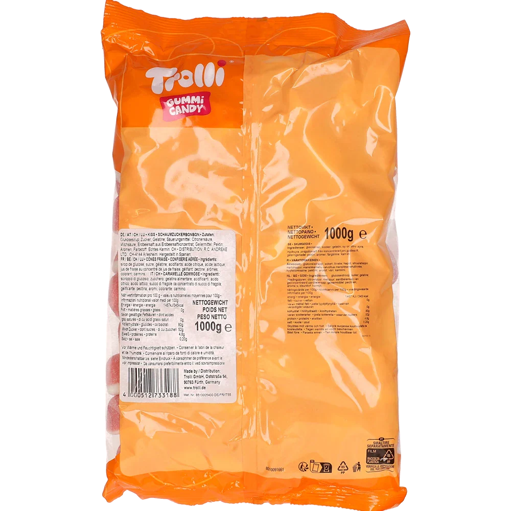 Trolli Schaumerdbeeren