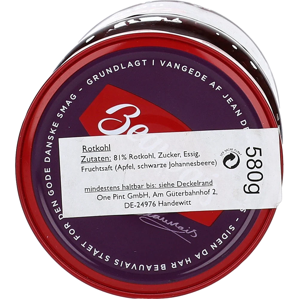 Beauvais rödkål
