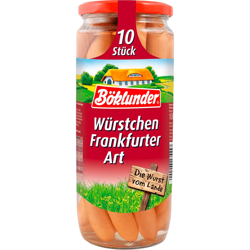 Böklunder Würstchen Frankfurter Art