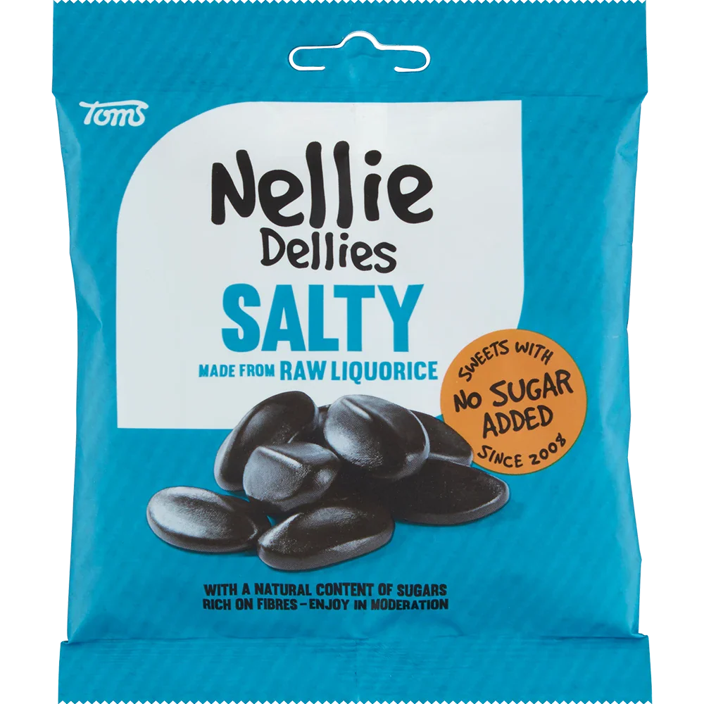 Toms Nellie Dellies Salty Liquorice