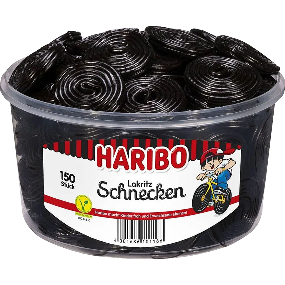 Haribo DE Lakritz Schnecken