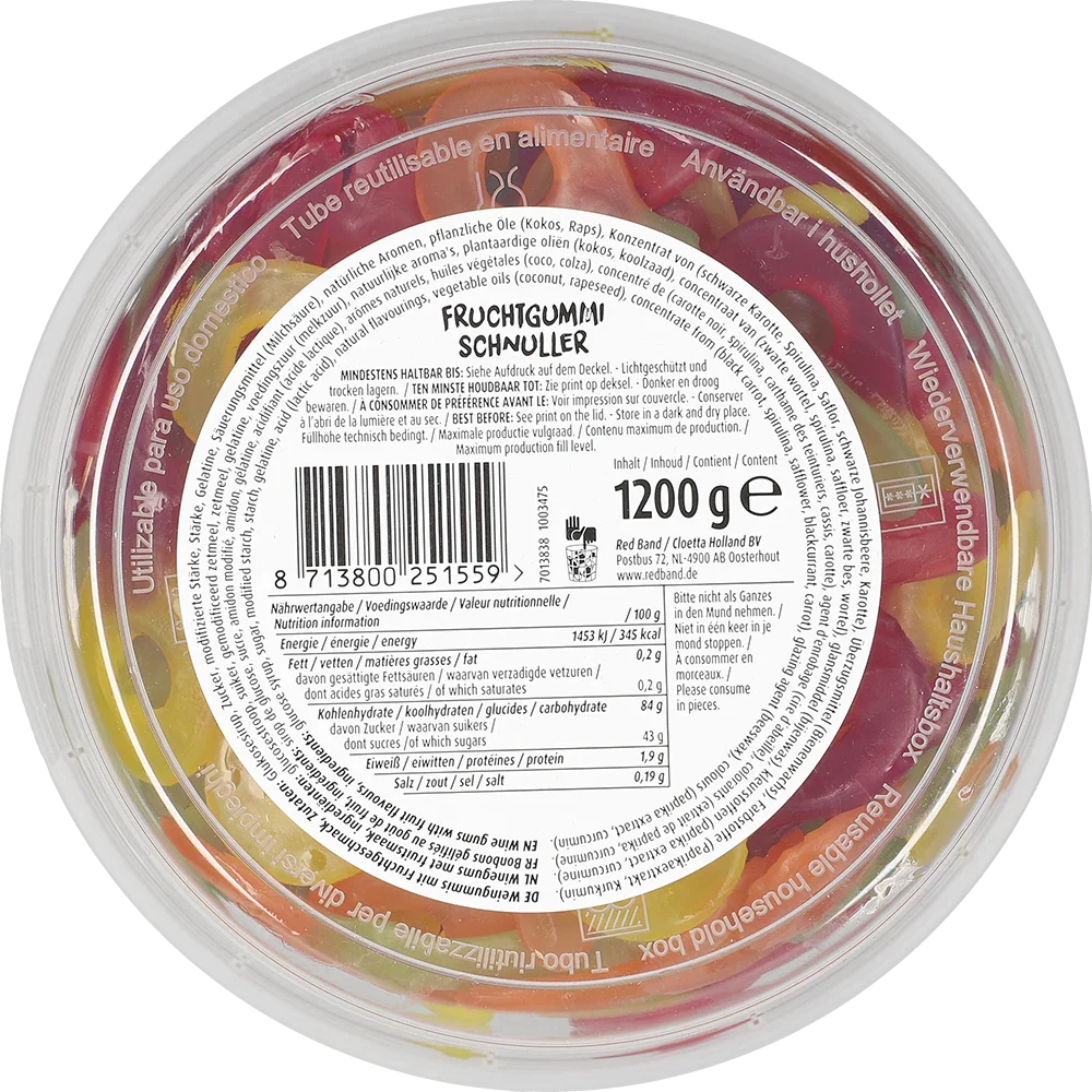 Red Band Fruchtgummi Schnuller